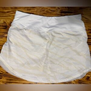 CALIA by Carrie Underwood Cream and White Skort